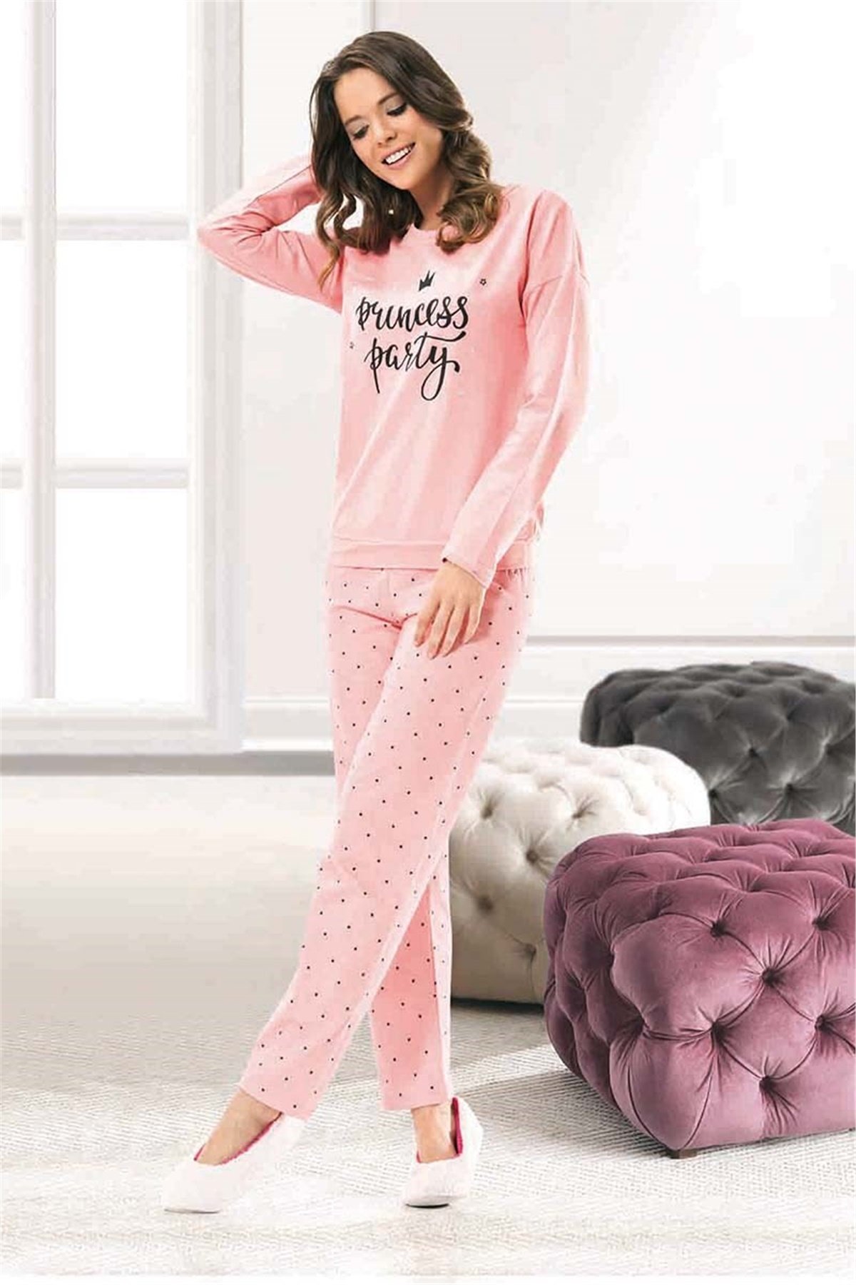 Bayan Pijama Takımı Nbb 66230