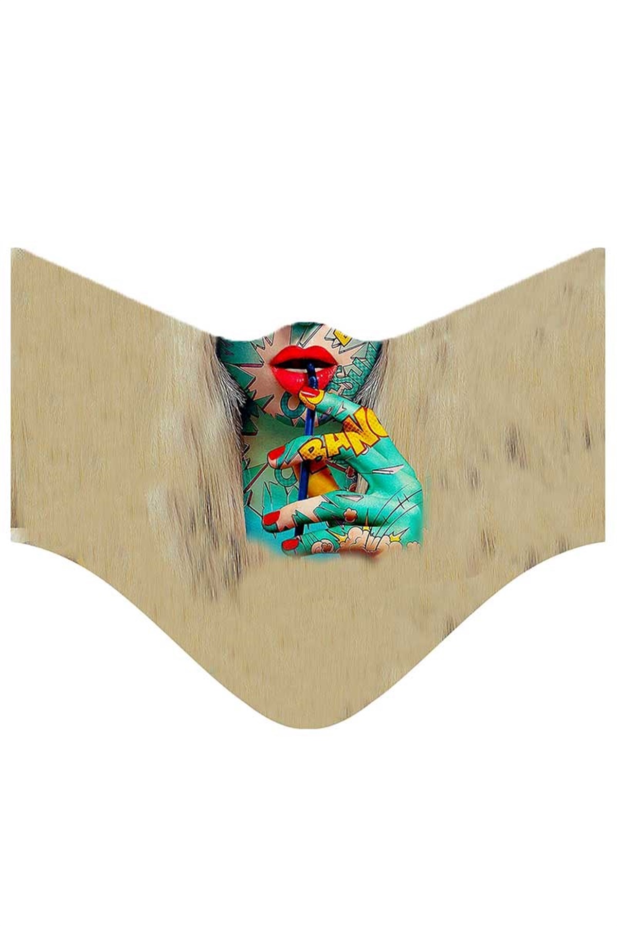 Blondie Girl Kayak Maskesi, Bayan Kar Maskesi SS2061