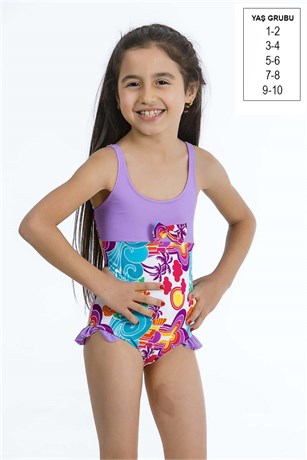 Kız Çocuk Yüzücü Mayo 306811-216