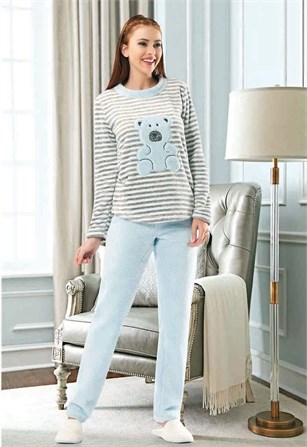 Bayan Polar Pijama Takımı Nbb 66155