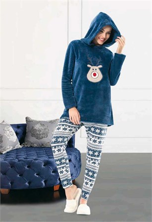 Bayan Polar Pijama Takımı Nbb 66160