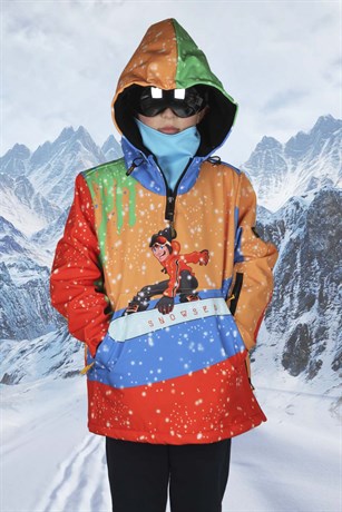 Cool Boy Snowboarding Erkek Çocuk Snowboard Kar Montu Snowsea SS7750