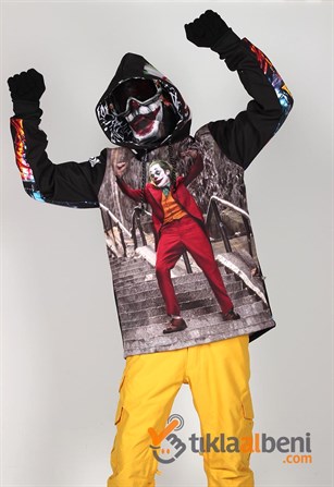 Joker Kayak ve Snowboard Hoodie / Özel Üretim