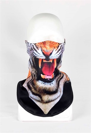 Kızgın Kaplan 3D Kar, Kayak Yüz Maskesi - 119-9