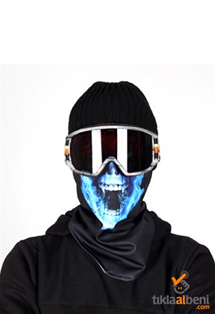 Kurukafa Kayak Maskesi, Mavi Snowboard  Maskesi  2058