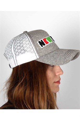 New York Kadın Şapkası S1157 - Gri