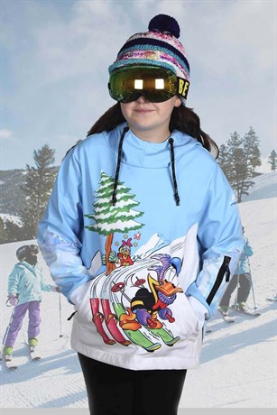 Snowproof Unisex Kız - Erkek Çocuk Snowboard ve Kayak Montu / Snowsea SSİ5581