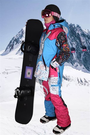 Snowsea SS7756-1 Peace Kadın Snowboard Pantolon - Mont Takımı