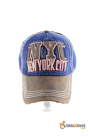 Unisex Kot Şapka New York City - Fonem FO-325